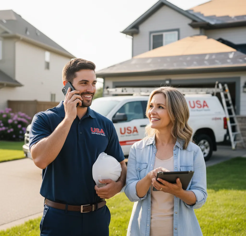 USA Roof Repair Experts customer support in East Hanover